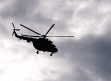 شهادت ۴ نفر در حادثۀ سقوط بالگرد/ عکس