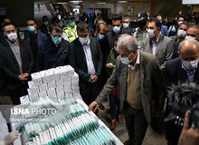 ربیعی در‌ اولین روز طرح ماسک اجباری با یک لشکر به مترو رفت/ تصاویــر
