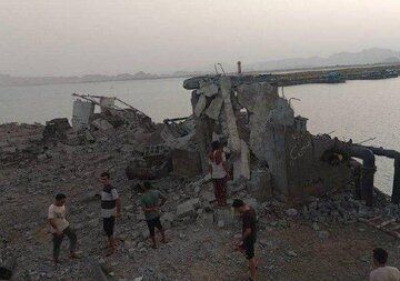 اولین تصاویر از حمله آمریکا به آب‌شیرین‌کن بونجی جاسک