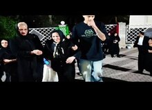 بدرقه پیکر «امید جهان» در بم