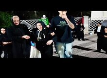 بدرقه پیکر «امید جهان» در بم