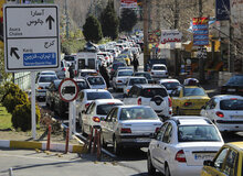 ترافیک سنگین در مبادی ورودی به مازندران