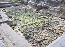 چشمه هفت‌هزارساله تهران کامل خشک شد+تصاویر