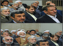 وقتی احمدی نژاد کنار اسحاق خواب بود
