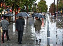 ورود سامانه بارشی جدید به کشور / در کدام استان‌ها باران می‌بارد؟