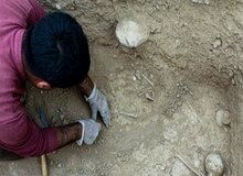 کشف گورستان سه‌هزار ساله در گیلان
