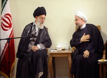 پاسخ رهبری به درخواست برکناری رییس‌جمهور توسط برخی افراد: آن‌ها که می‌گویند دولت باید برکنار شود در نقشه دشمن نقش آفرین هستند 

