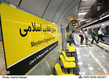 عدم پذیرش مسافر در دو ایستگاه مترو
