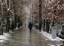 بارش برف و باران در تهران از شنبه/ کاهش دما تا ۶ درجه