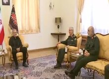  فرماندهان بلندپایه ارتش و سپاه با پزشکیان دیدار کردند +تصاویر
