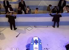 فیلم / وداع صدها هزار نفر از مردم آرژانتین با اسطوره تاریخ فوتبال در نظم  مثال زدنی