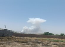 انفجار مهیب در شهرستان کنگاور+فیلم 