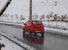 بارش شدید برف در هراز و فیروزکوه/ ممنوعیت ورود بدون زنجیر چرخ به محورهای هراز و فیروزکوه