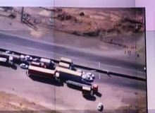 انتشار اولین تصاویر از جریمه خودروها با پهپاد توسط پلیس + فیلم