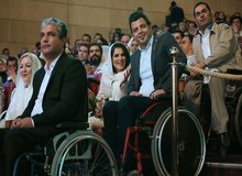 جشن ازدواج ۱۱۴ زوج دارای معلولیت در برج میلاد برگزار شد