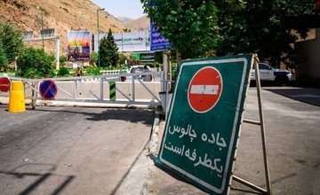 چالوس یک‌طرفه شد؛ ترافیک سنگین در محور کندوان