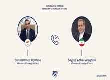 پیام وزیر خارجه قبرس درباره تماس تلفنی با عراقچی