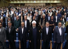 کدام هنرمندان به دیدار رئیس دولت دوازدهم شتافتند+اسامی و عکس
