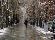 هواشناسی: آسمان تهران روز پنجشنبه بارانی و برفی می‌شود
