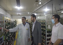 بازدید مدیرکل دفتر لوازم خانگی و اداری وزارت صمت از خطوط تولید گروه سام 