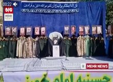 لباس فرماندهان ترور شده در رزمایش امروز 