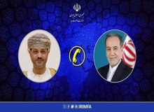 گفت‌وگوی تلفنی وزیران خارجه ایران و عمان 