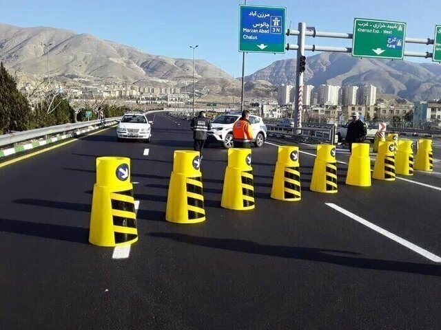 محدودیت‌های جاده چالوس برای فردا اعلام شد