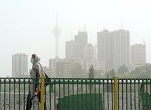 کاهش نسبی آلودگی هوای تهران/ ۸ ایستگاه در وضعیت قرمز