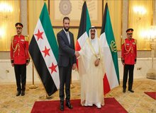 جولانی با امیر کویت دیدار کرد