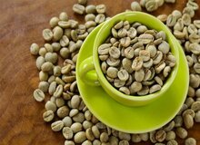 تاثیر معجزه آسای قهوه سبز برای لاغری 