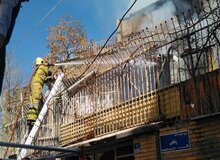 انفجار مرگبار مواد محترقه در خیابان انقلاب+عکس/ ۴ نفر کشته شدند 