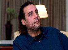 پسر قذافی با قرار وثیقه آزاد شد