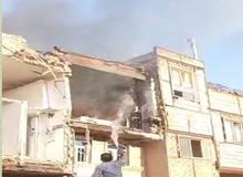 انفجار خانه مسکونی در قم+فیلم 