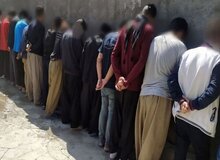 ۵۵ محکوم متواری در خمینی‌شهر دستگیر شدند