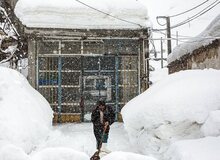 معاون استاندار چهارمحال و بختیاری: ارتفاع برف در شهر چلگرد به دو متر و ۳۵ سانتی متر رسیده است 