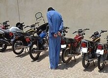 سرقت حرفه‌ای موتورسیکلت با ترفند عجیب