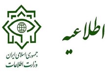 وزارت اطلاعات:  «ماسماتوس» را بازداشت کردیم