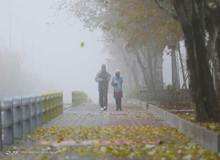 همدان زیر سایه هوای مه‌آلود+تصاویر 