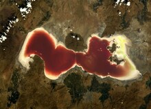 از دریاچه ارومیه تنها یک پنجم باقی مانده! +نمودار  
