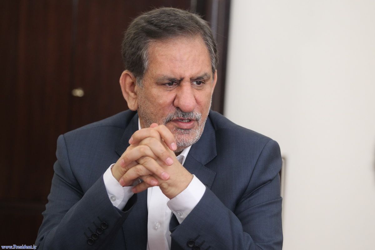حضور دکتر جهانگیری در مراسم بزرگداشت شهدای ترور