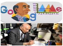 لوگوی گوگل امروز به احترام دانشمند ایرانی‌تبار تغییر کرد