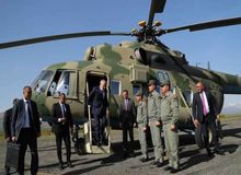 فرود اضطراری بالگرد حامل نخست‌وزیر ارمنستان