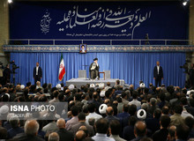دیدار جمعی از استادان، نخبگان و پژوهشگران دانشگاه‌ها با رهبر انقلاب