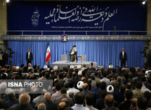 دیدار جمعی از استادان، نخبگان و پژوهشگران دانشگاه‌ها با رهبر انقلاب