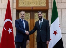 دیدار فیدان و جولانی در دمشق