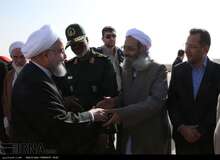 پیام دوستی روحانی در نخستین سفر استانی