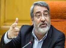 وزیر کشور: 24 ساعت چشمانم را ببندم بیش از یک میلیون پناهنده از مرزهای غربی به اروپا می‌روند/ چشمانم را روی هم بگذارم 5000 تن ماده مخدر از مرزهای ایران به سمت غرب می‌رود
