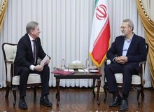 دیدار علی لاریجانی با مقام ارشد روس/ کلیه موانع اجرایی کریدور شمال-جنوب برطرف خواهد شد