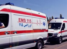 برخورد شتر با خودروی سواری در قم حادثه آفرید
