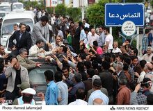 وقتی صداو سیما، سفرهای استانی احمدی‌نژاد با آهنگ سریال امام علی می کرد!
